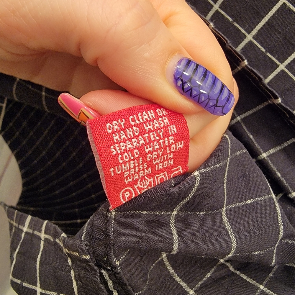 Bugatchi Checked Button Down Short Sleeve Shirt S… - image 6